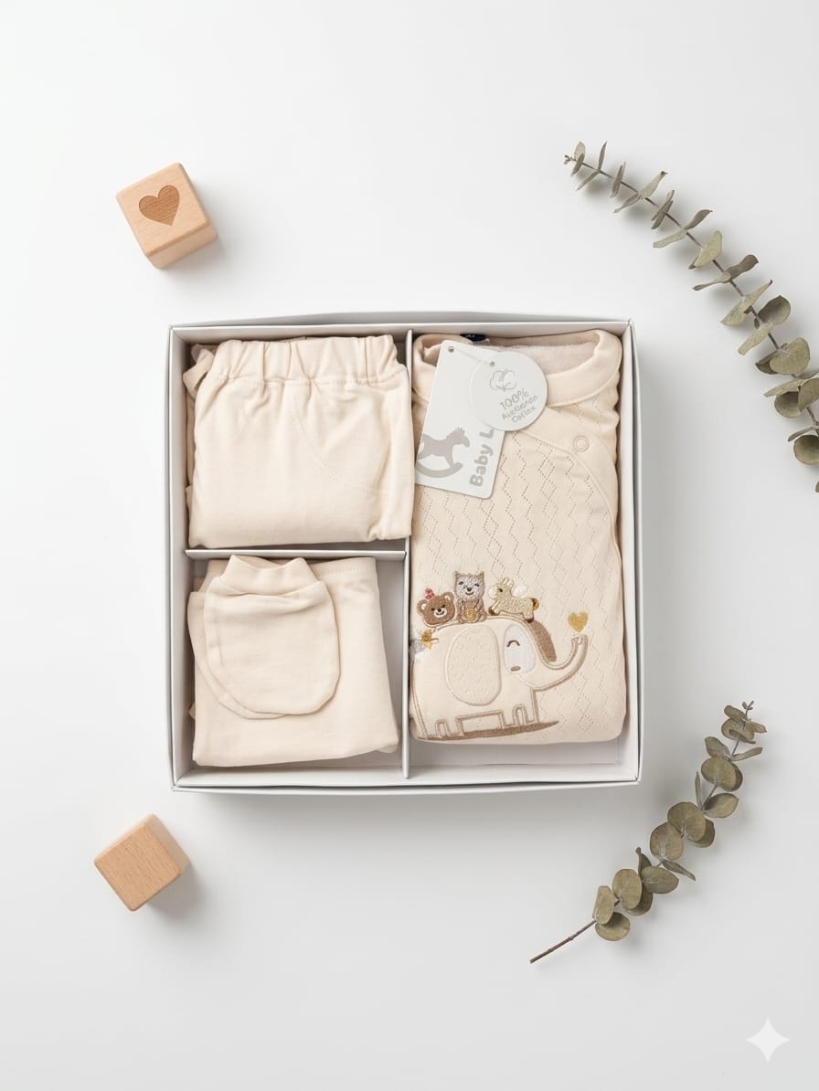 Calmtots CloudSoft Baby Romper – Ultra Cozy Breathable Cotton for Infants