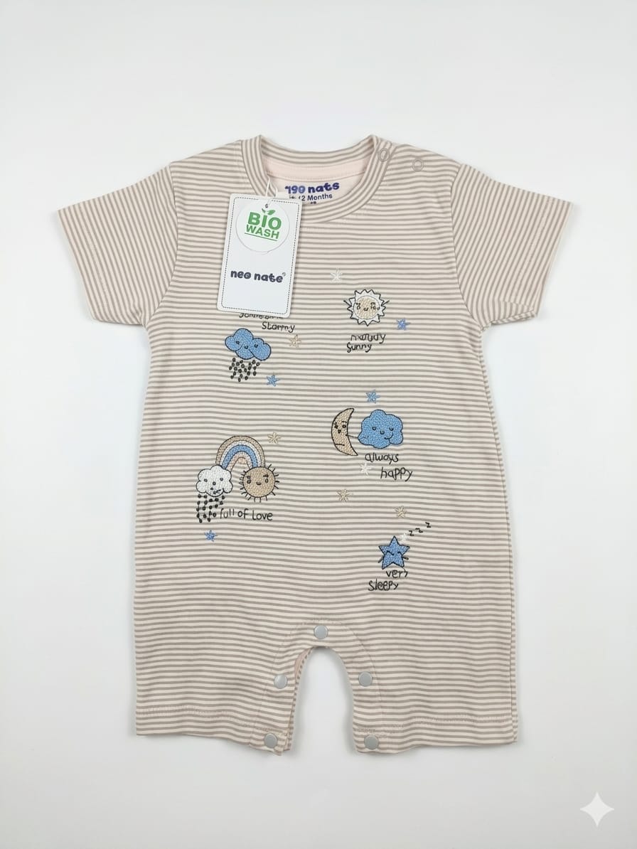 Calmtots CloudSoft Baby Romper – Ultra Cozy Breathable Cotton for little princess