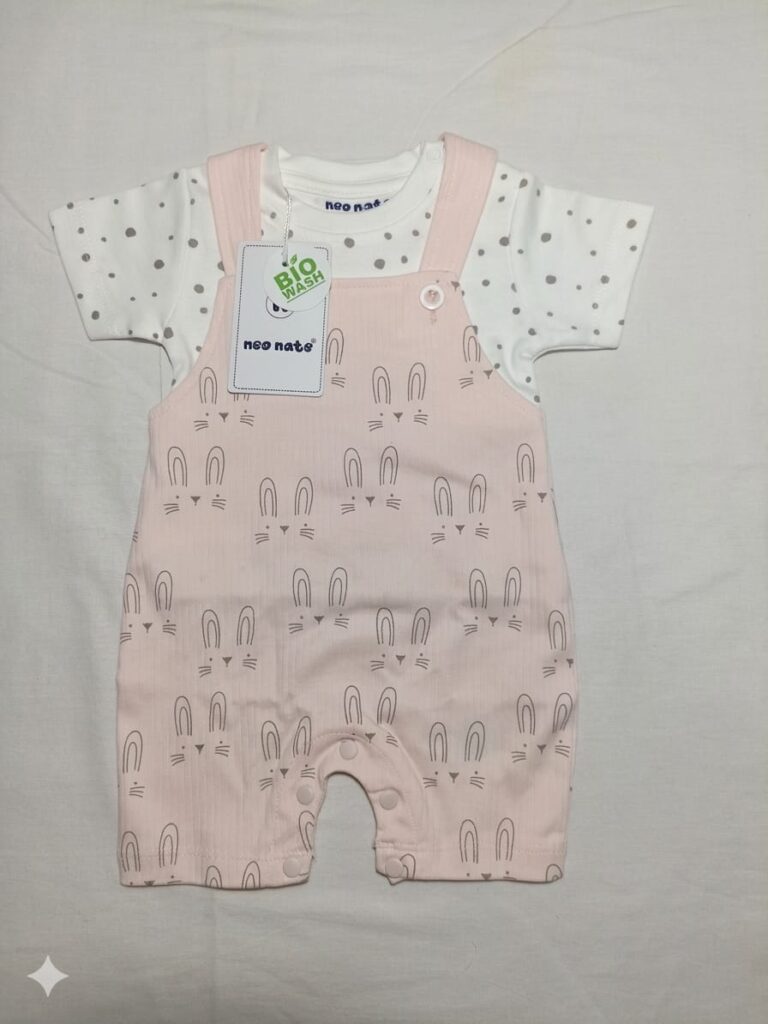 Calmtots CloudSoft Baby Romper – Ultra Cozy Breathable Cotton for little princess Doll